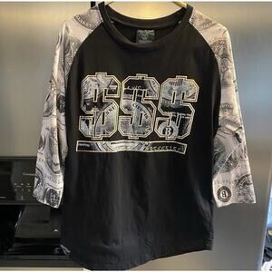 Money Mens T-Shirt Size Large